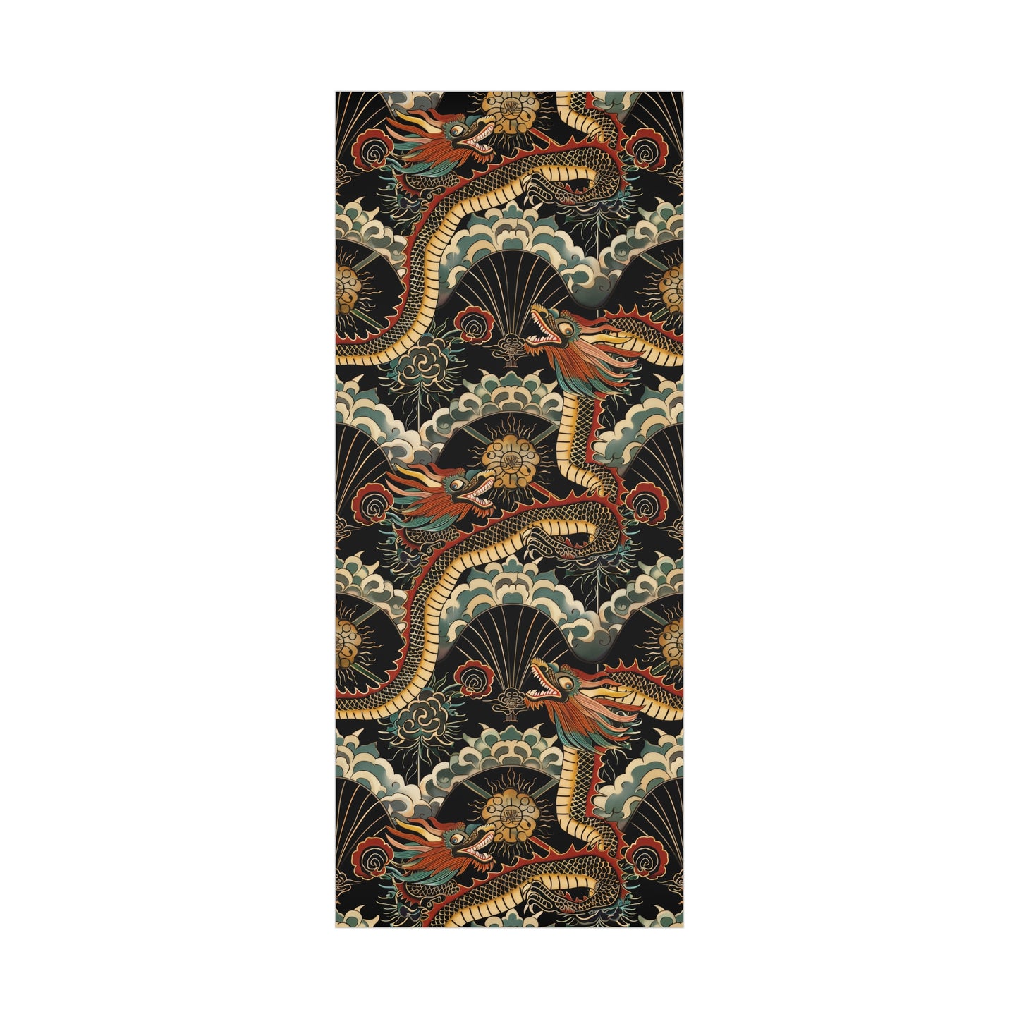 Year of the Dragon Gift Wrap Papers Design 3