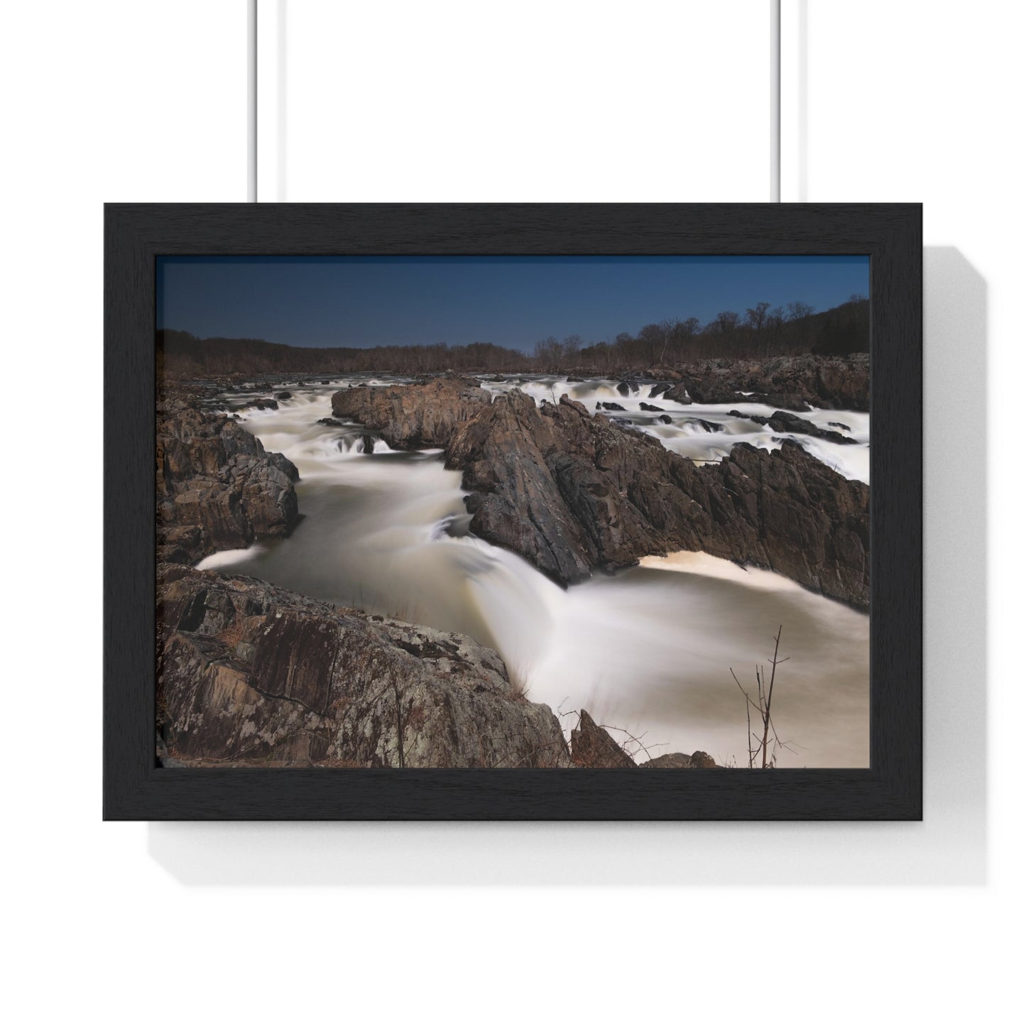 Great Falls, Virginia  - Horizontal Framed Poster