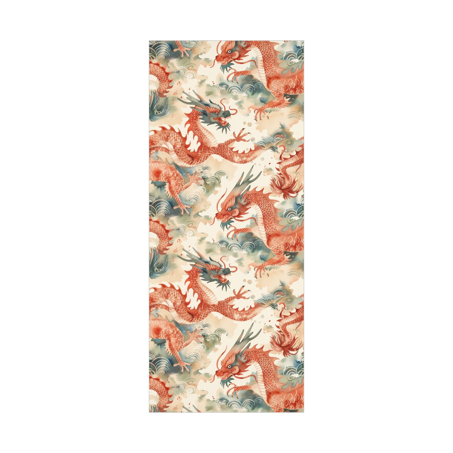 Year of the Dragon Gift Wrap Papers Design 2