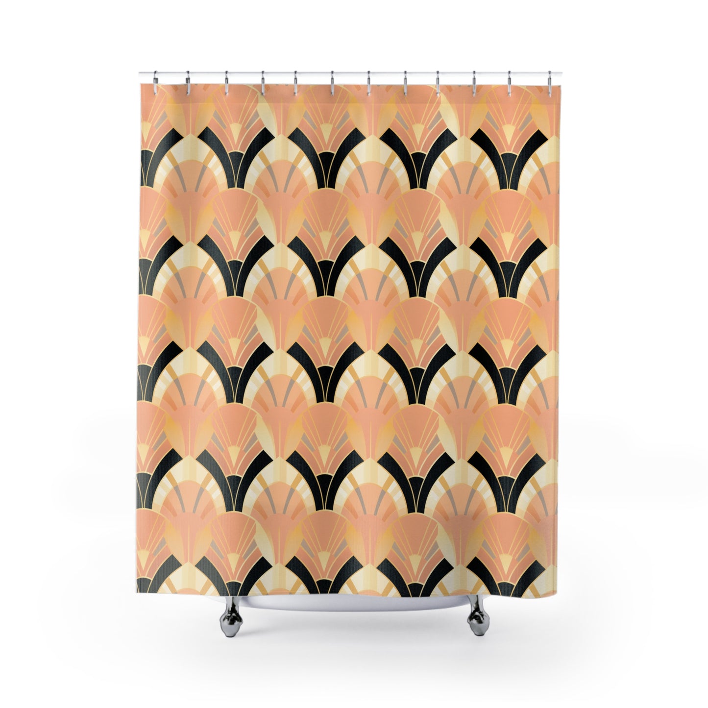 'Opal' Art Deco Shower Curtains