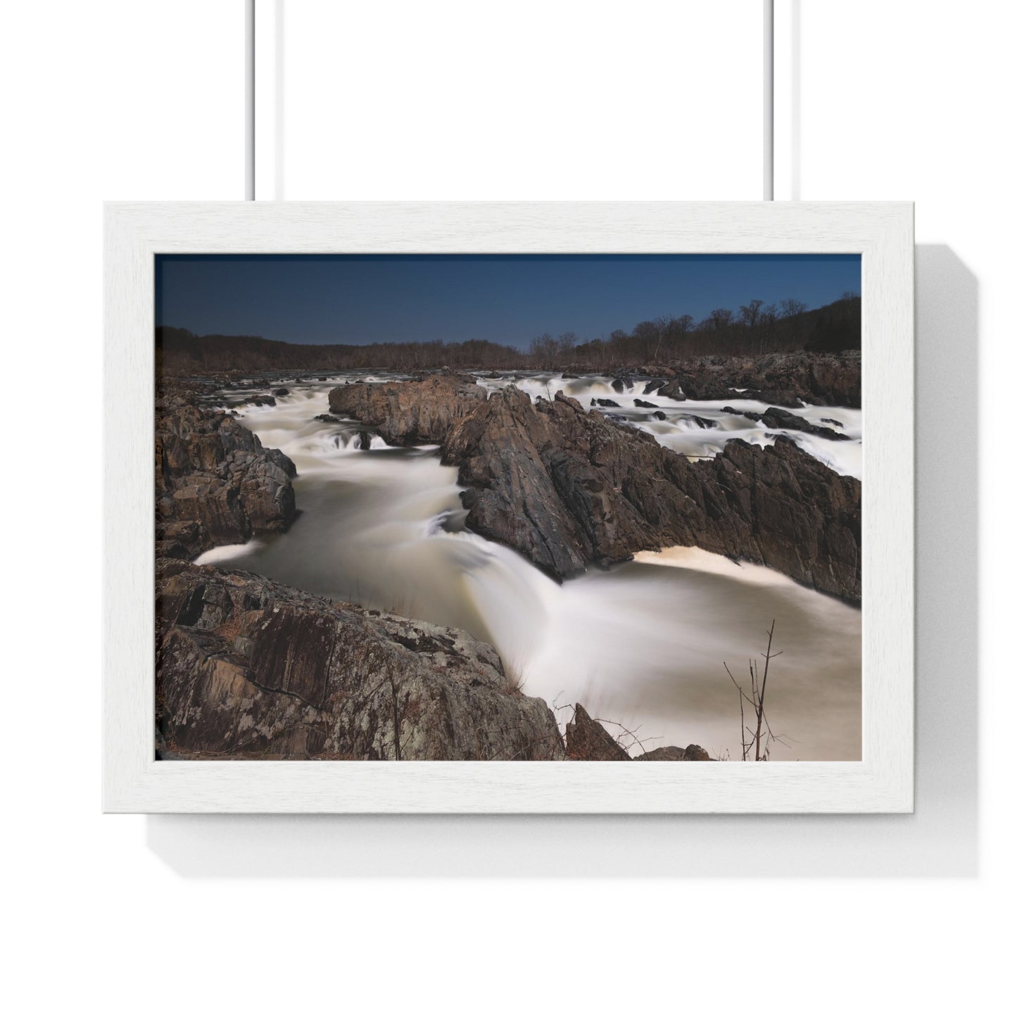 Great Falls, Virginia  - Horizontal Framed Poster