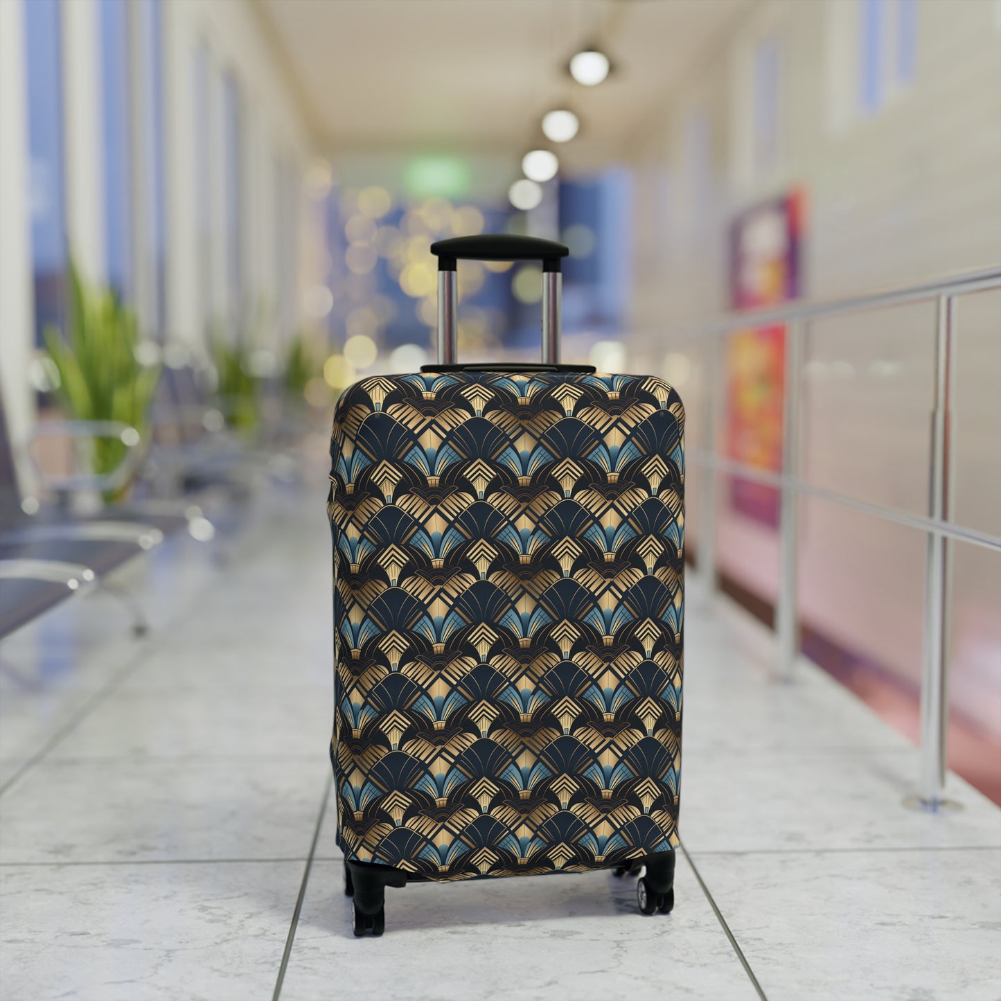 Regal Radiance Luggage Cover