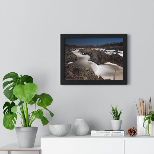 Great Falls, Virginia  - Horizontal Framed Poster