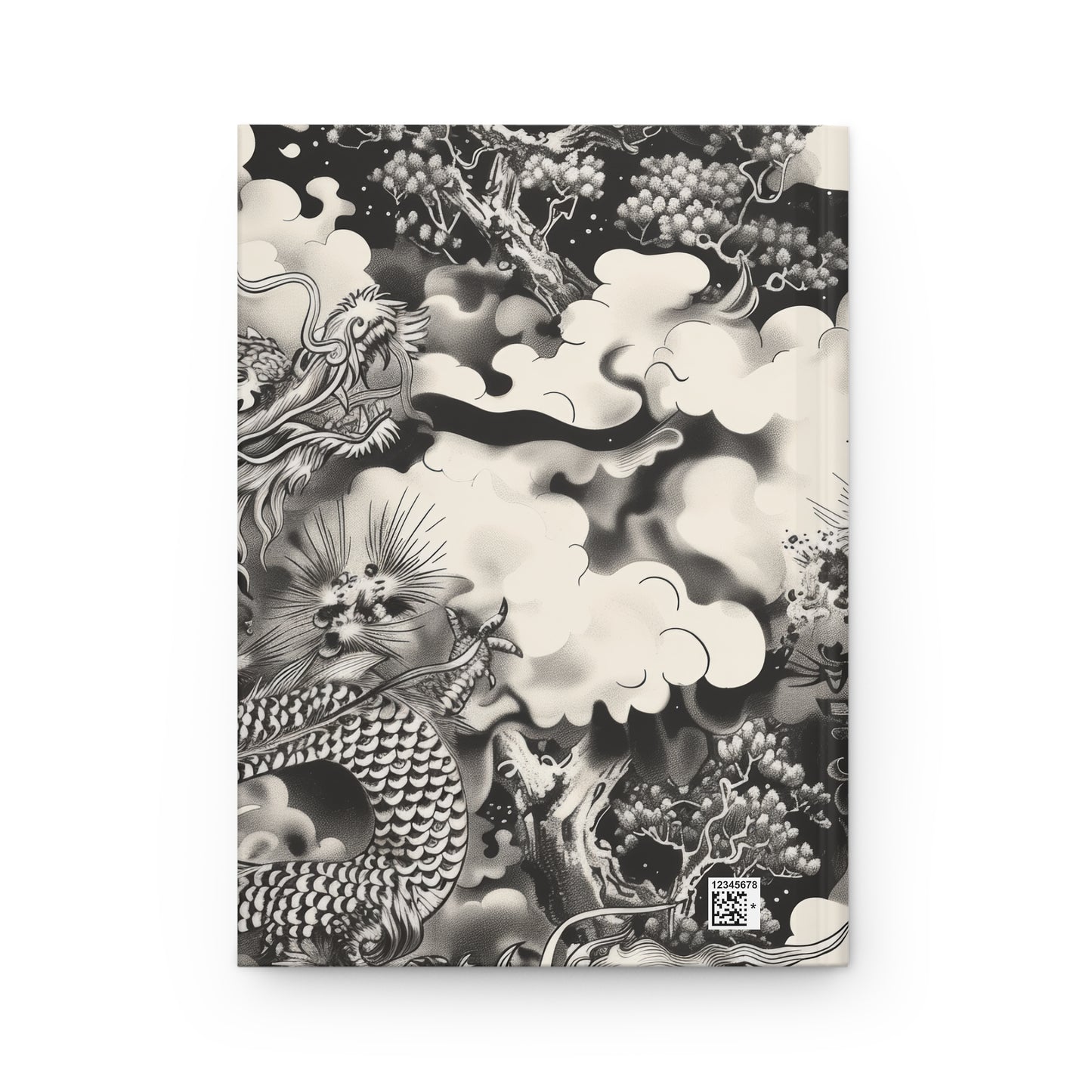 Chinese Dragon Hardcover Journal Matte