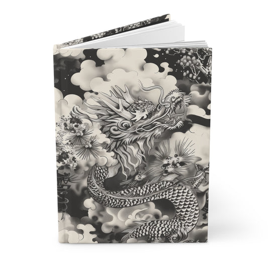 Chinese Dragon Hardcover Journal Matte