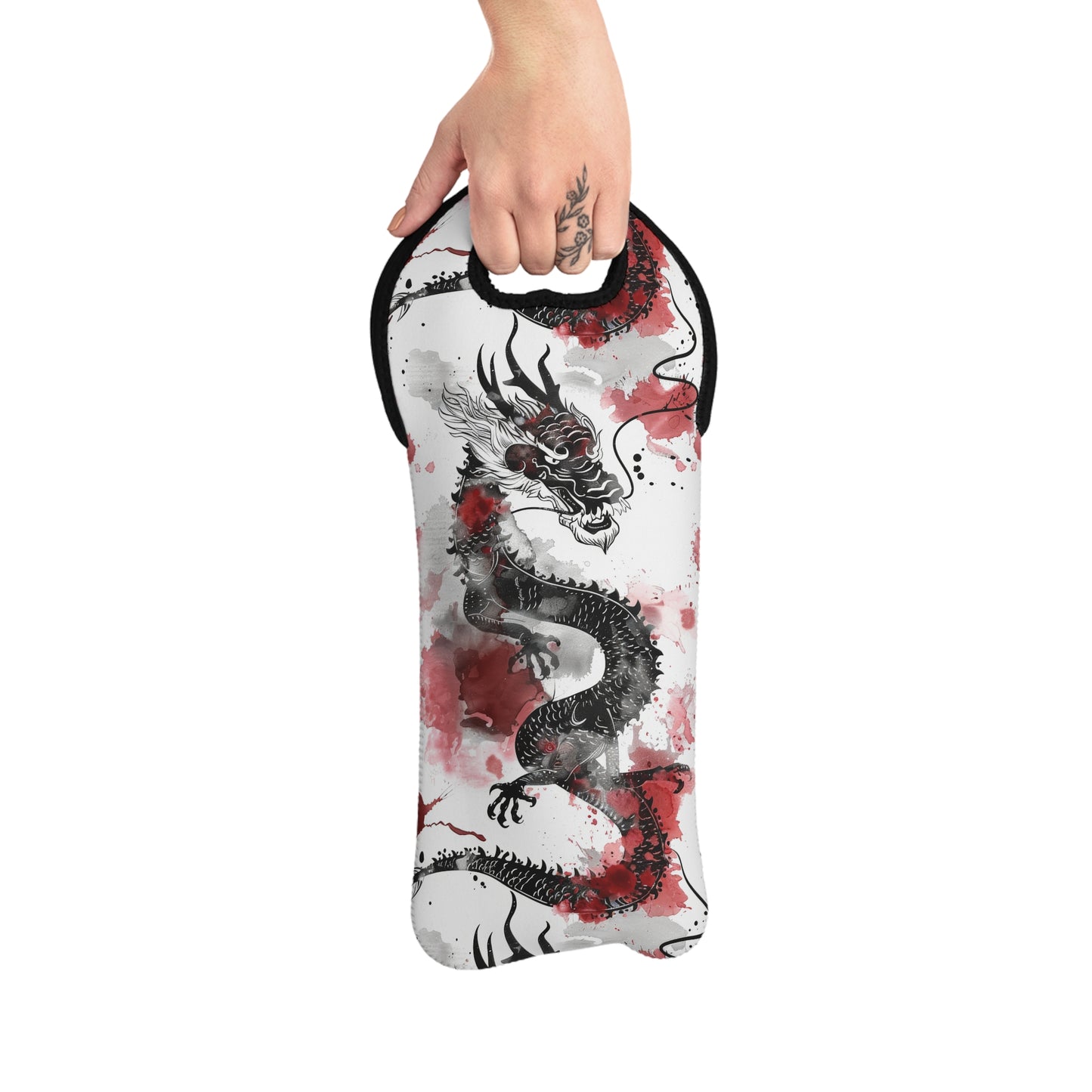 Year of the Dragon Wine Tote Bag