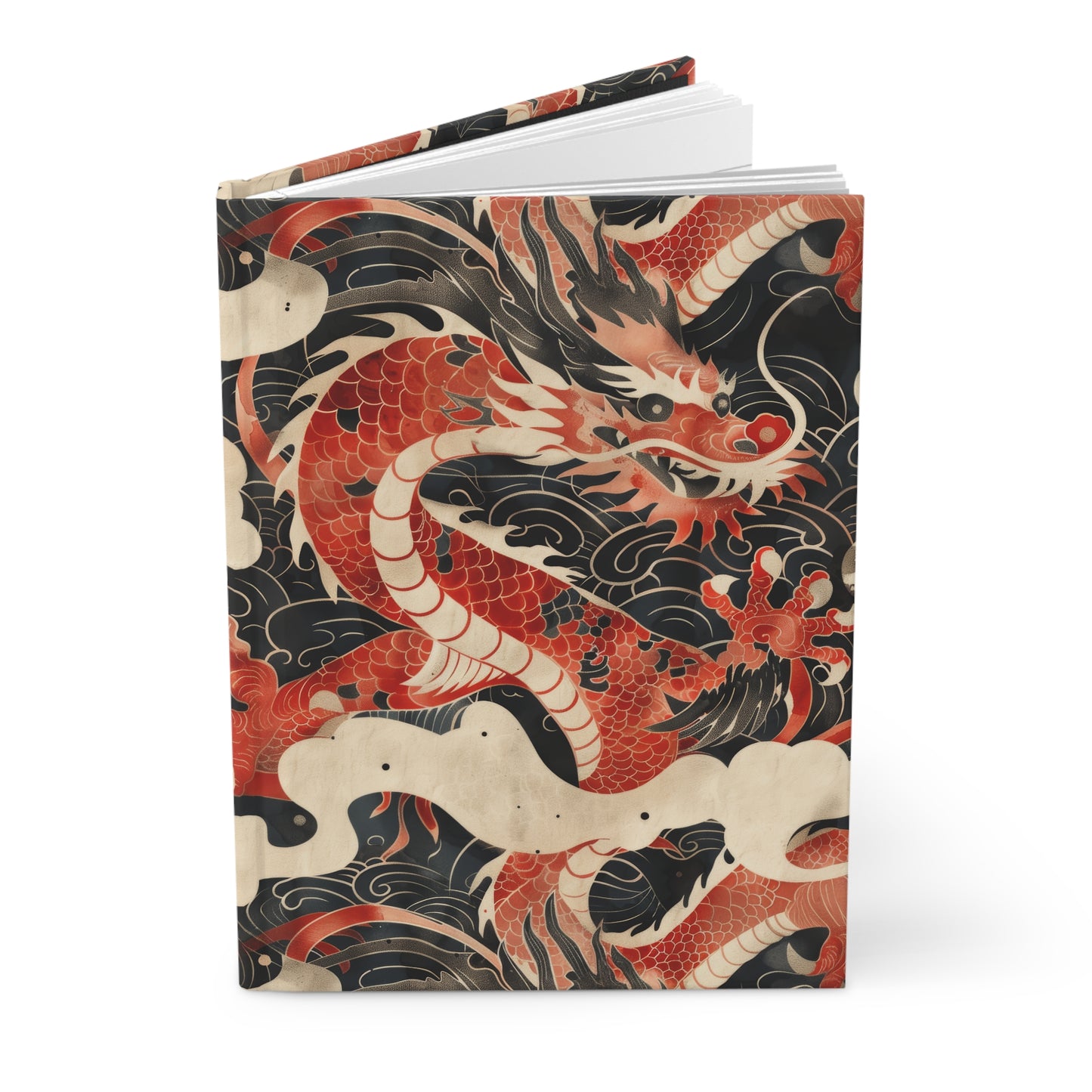 Chinese Dragon Hardcover Journal Matte