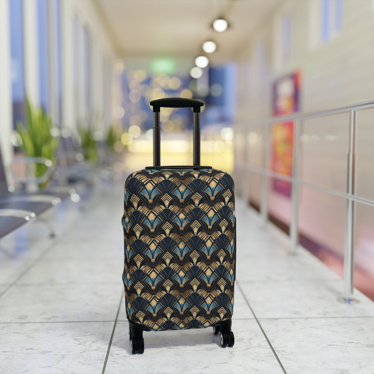 Regal Radiance Luggage Cover