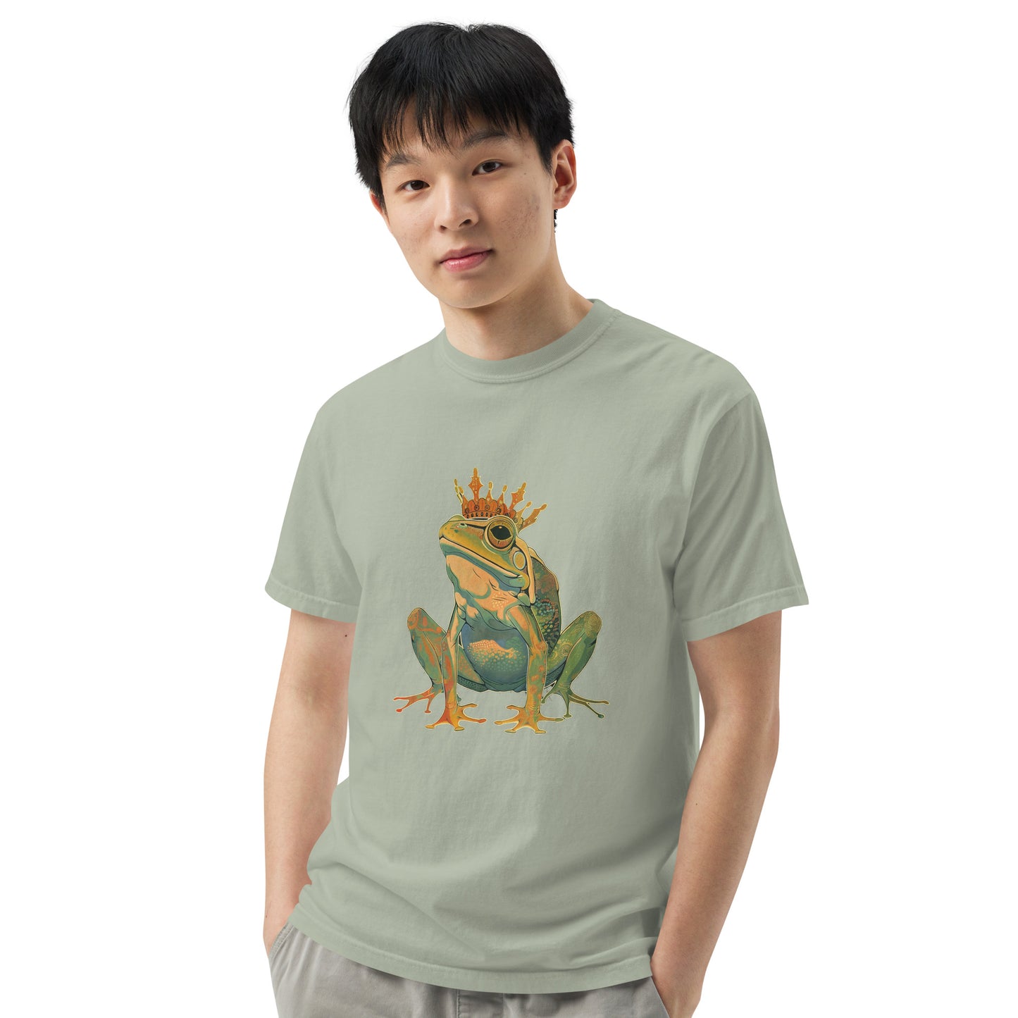 The Frog Prince  -  Unisex garment-dyed heavyweight t-shirt