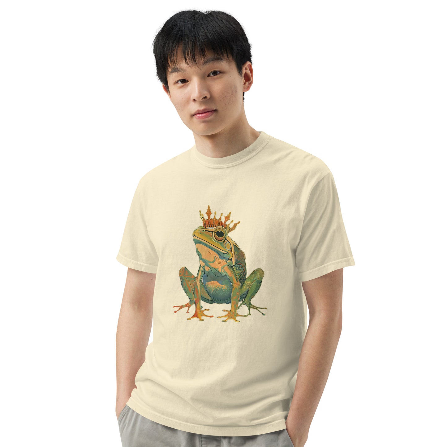 The Frog Prince  -  Unisex garment-dyed heavyweight t-shirt