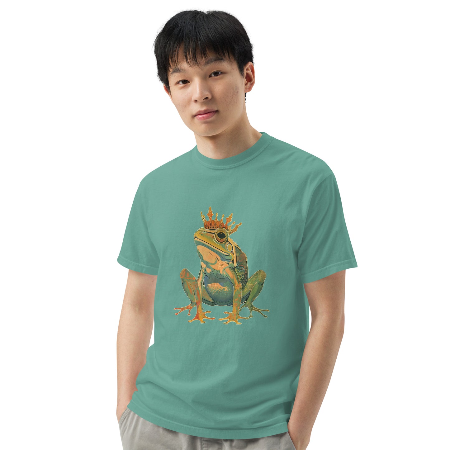 The Frog Prince  -  Unisex garment-dyed heavyweight t-shirt