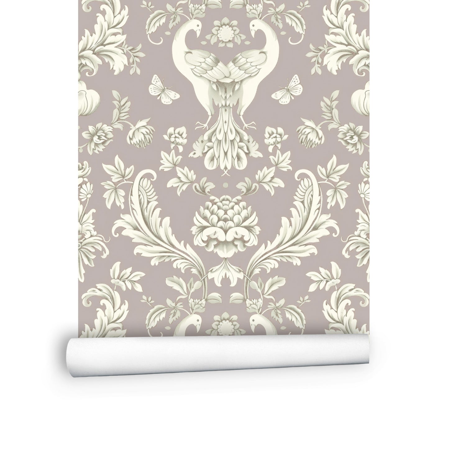 Victorian Rose Garden Wallpaper Panels